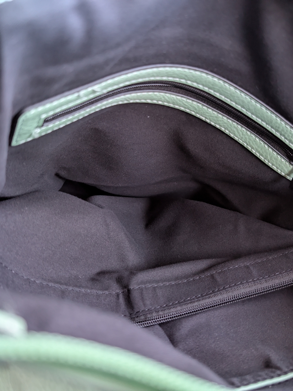 Mint Green Women's Shoulder Bag - Picture 4 of 5
